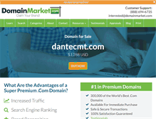 Tablet Screenshot of dantecmt.com